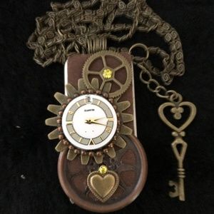 Steampunk pendent necklace